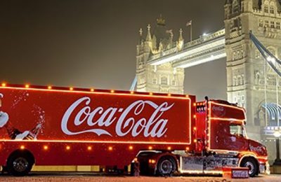 Coca-Cola’s iconic Coca-Cola Christmas truck tour kicks off this year on November 17th 2016, with visits planned for 44 stops locations across the UK in the run up to Christmas Day. Plus, for the first time, the truck will also be making appearances on fans’ Twitter feeds – anyone tweeting #HolidaysAreComing will see the Coca-Cola Christmas truck appear in their tweet.